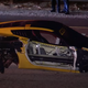 Wrecked yellow C7 Corvette